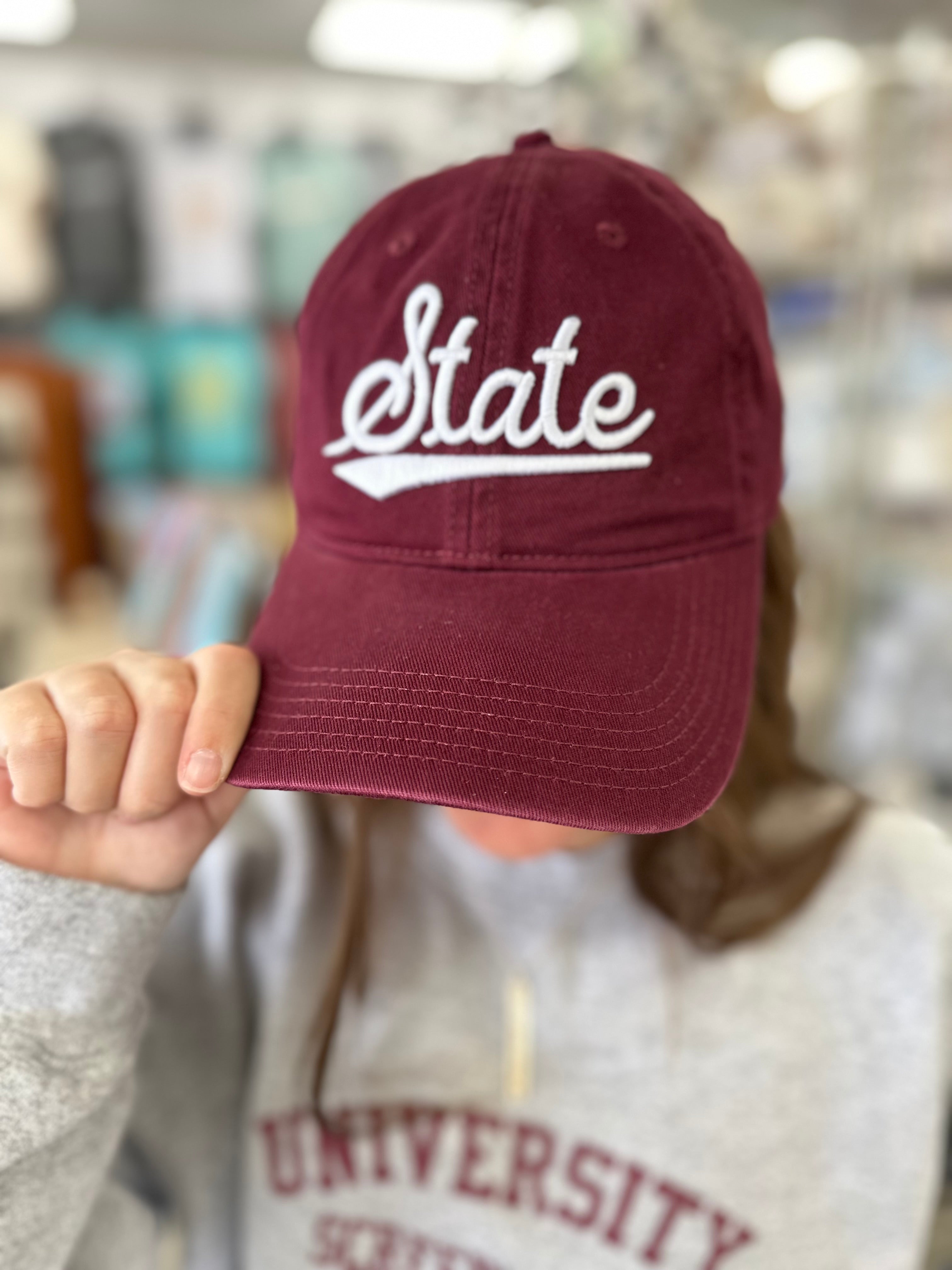 State Script Hats Classic State Script Hat – University Screenprint Inc