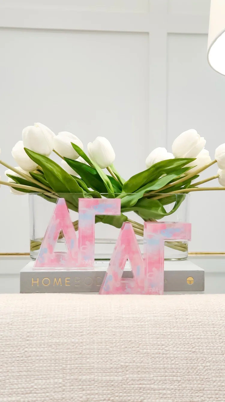 Sorority Acrylic Letter Block