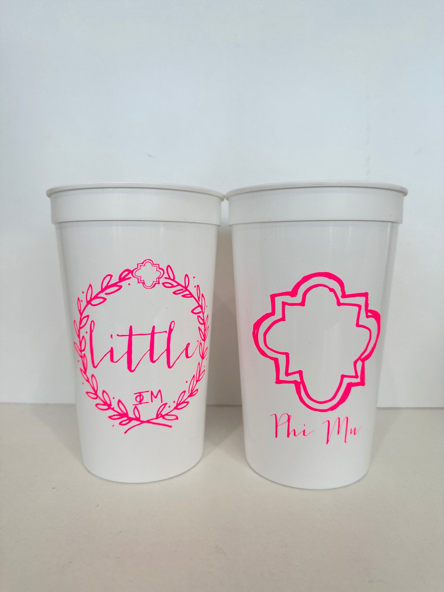 "Little" Sorority Stadium Cups