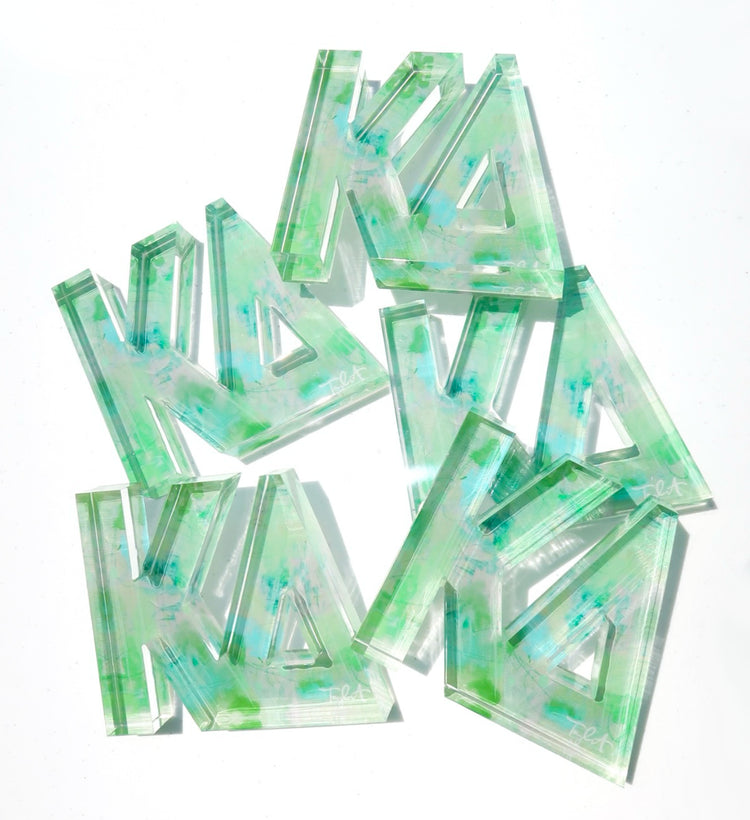 Sorority Acrylic Letter Block