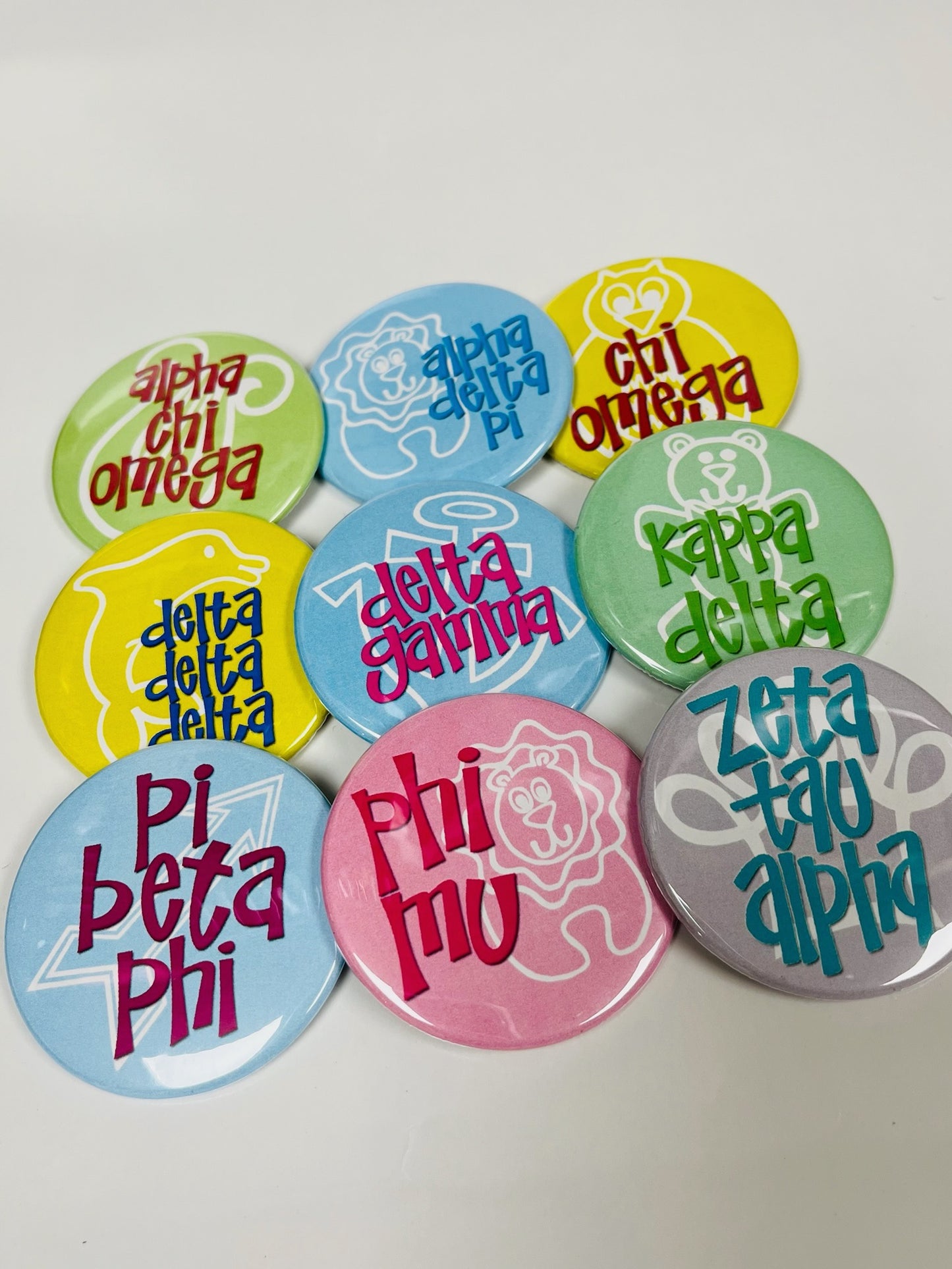 Sorority Mascot Button