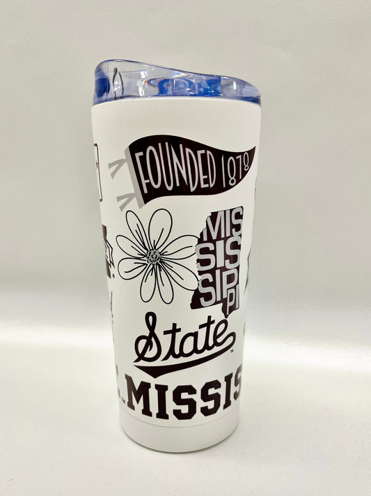 MSU Collage 20 oz. Tumbler