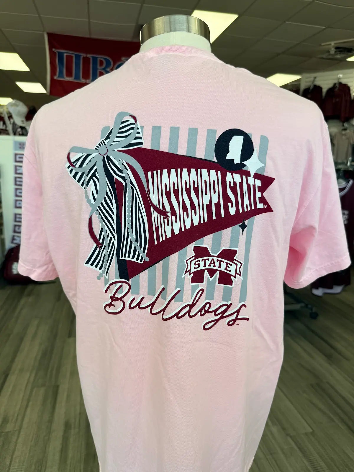 Mississippi State Blossom Pennant Tee