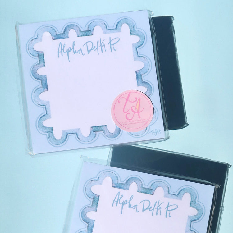 Sorority Note Pad