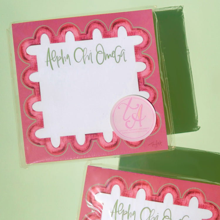 Sorority Note Pad