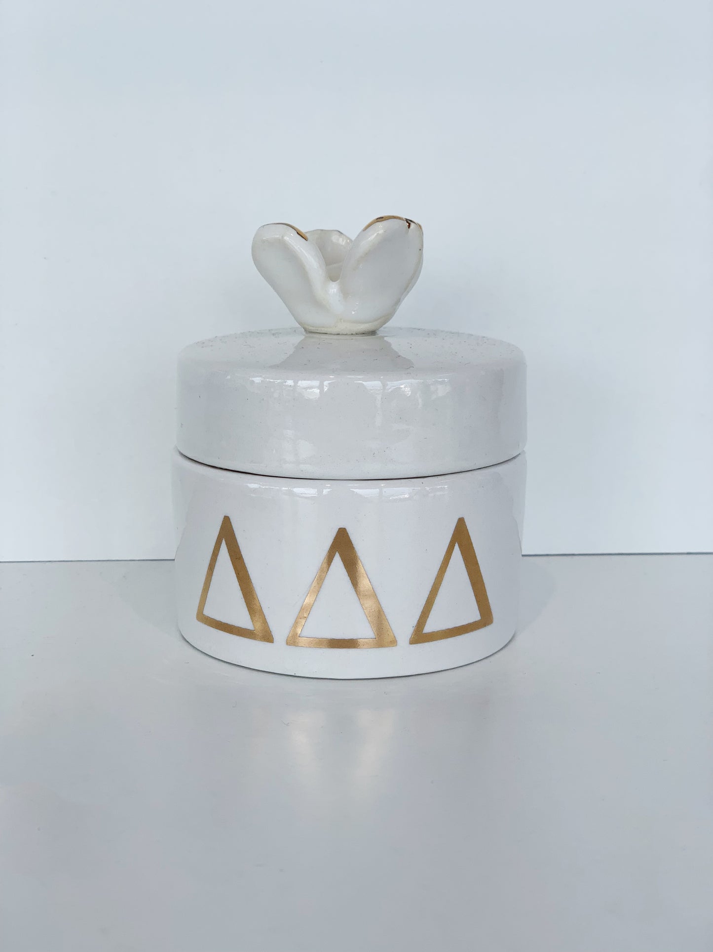 Round Sorority Pin Boxes