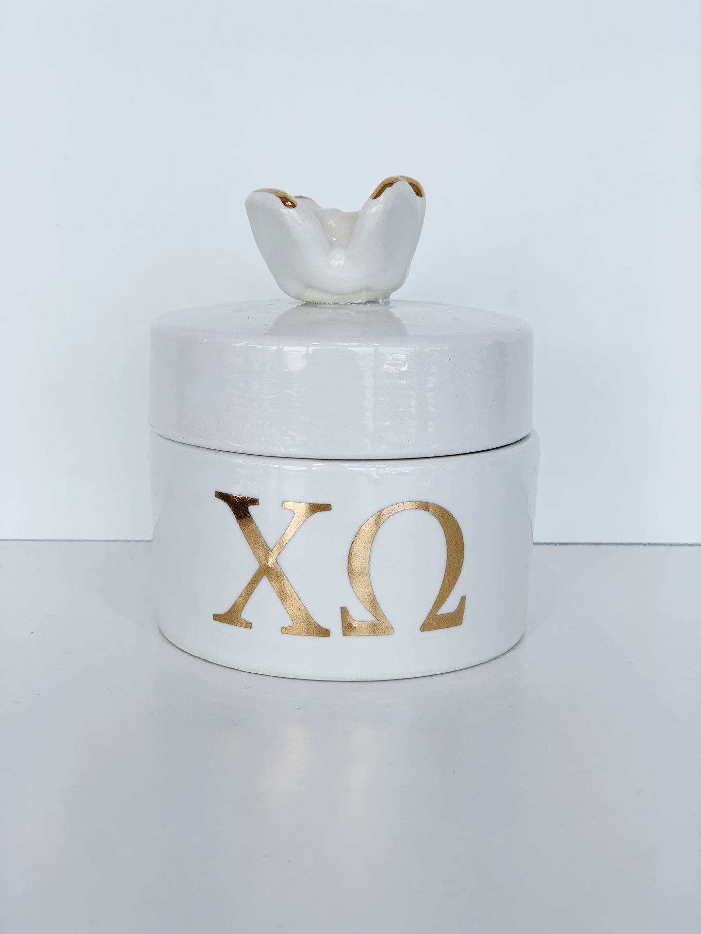 Round Sorority Pin Boxes