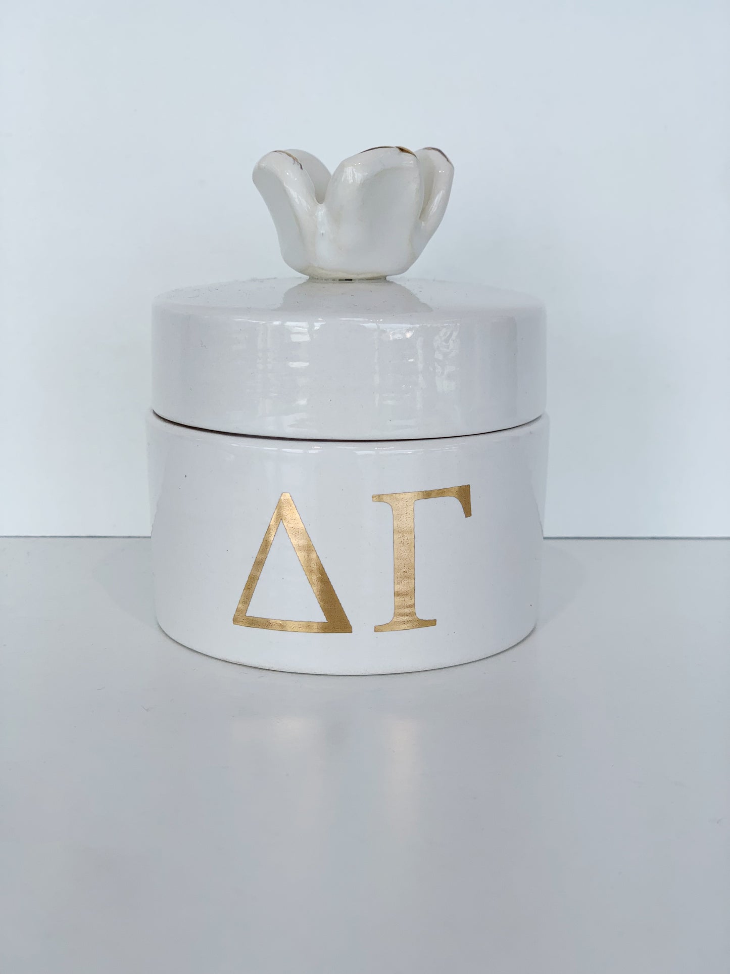 Round Sorority Pin Boxes