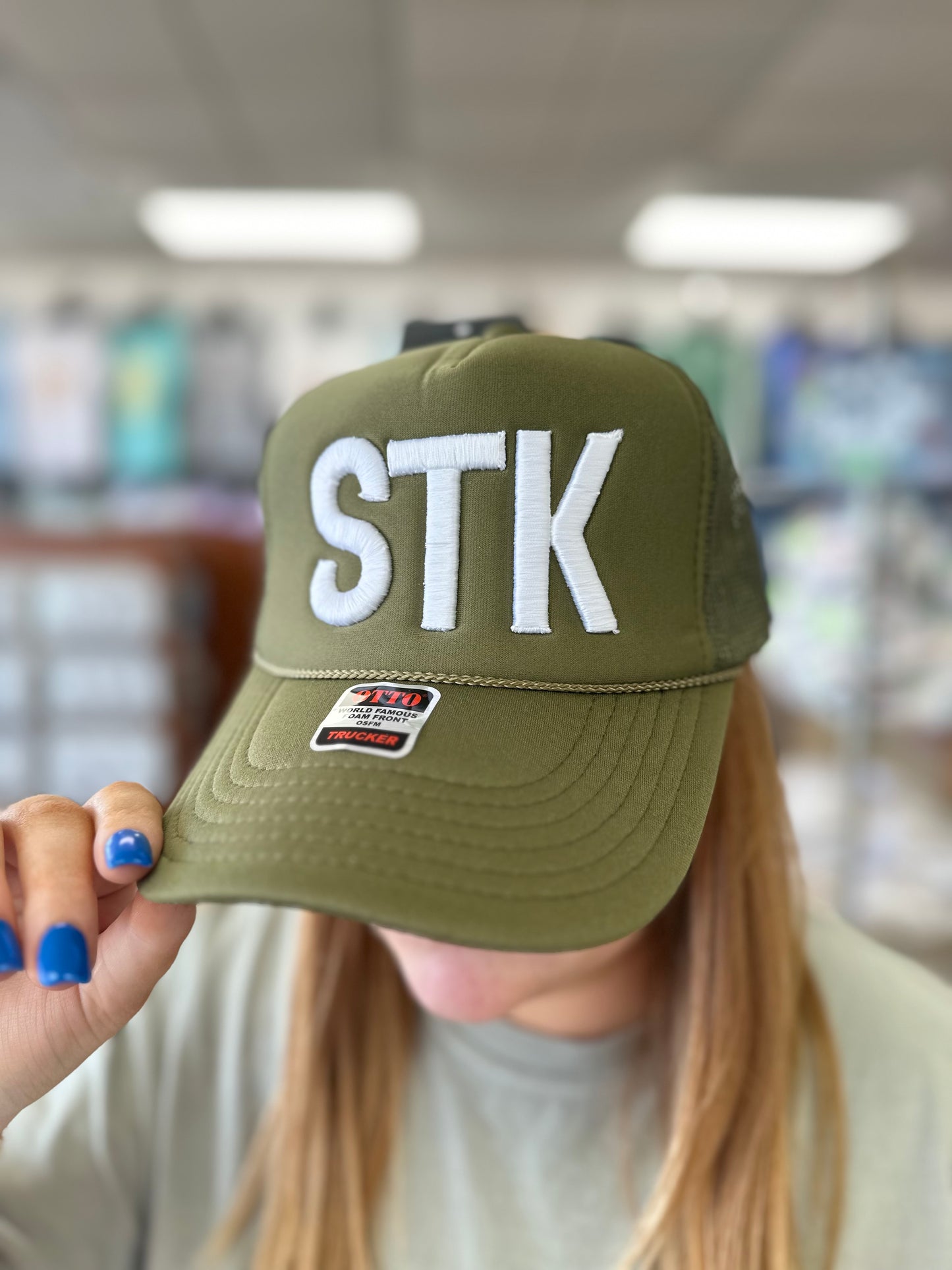 STK Foam Letter Trucker