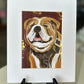 Gold Leaf Bully Print