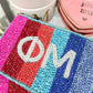 Multicolor Sorority Beaded Pouches