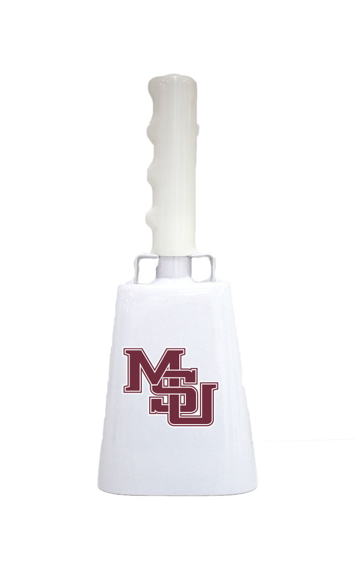 Boxed: Medium White BullyBell with Vault Interlocking MSU Decal