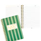 Sorority Stripe Notebook