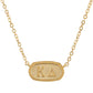 Sorority: Oval Necklaces