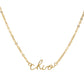 Sorority Script Necklaces