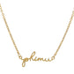 Sorority Script Necklaces