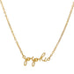 Sorority Script Necklaces