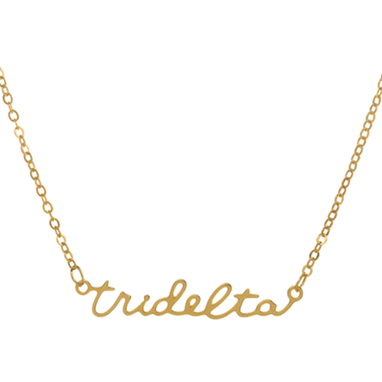 Sorority Script Necklaces