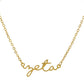 Sorority Script Necklaces