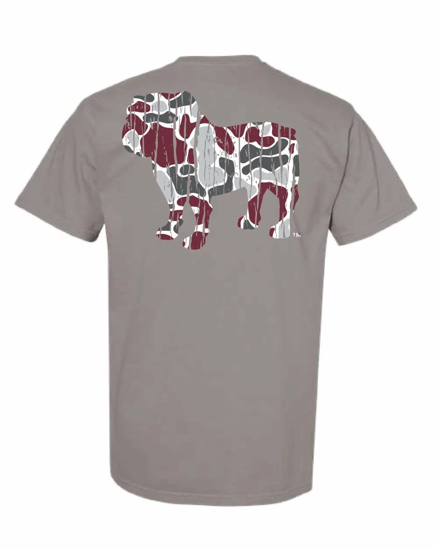 MSU Camo Bulldog Tee