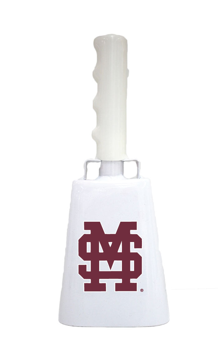 Boxed: Medium White BullyBell with M Over S Decal