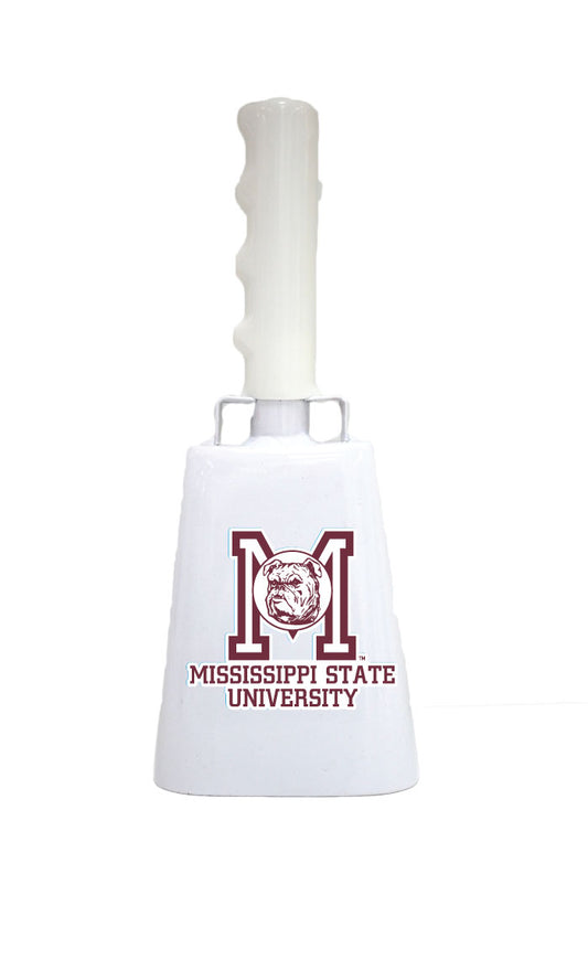 Boxed: Medium White BullyBell with Vault M Decal