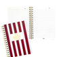 Sorority Stripe Notebook