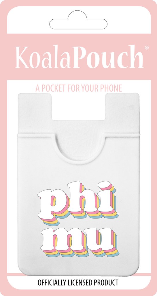 Retro Sorority Koala Phone Pouches