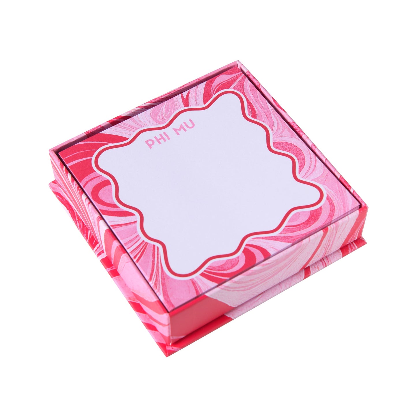 Boxed Sorority Marbled Note Pad