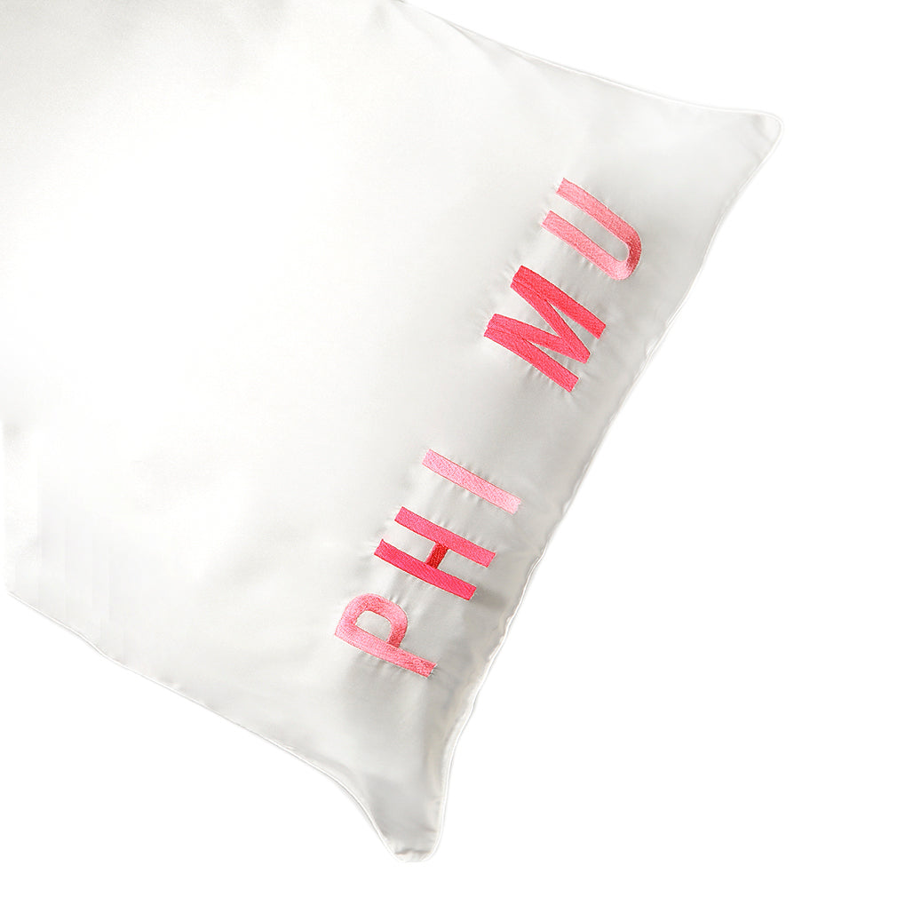 Satin Sorority Pillowcases