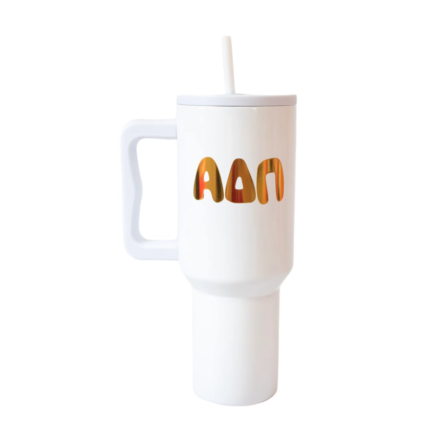 Sorority 40oz Bubble Letter Tumbler