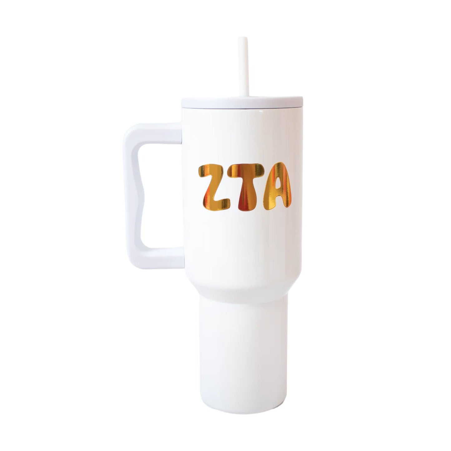 Sorority 40oz Bubble Letter Tumbler