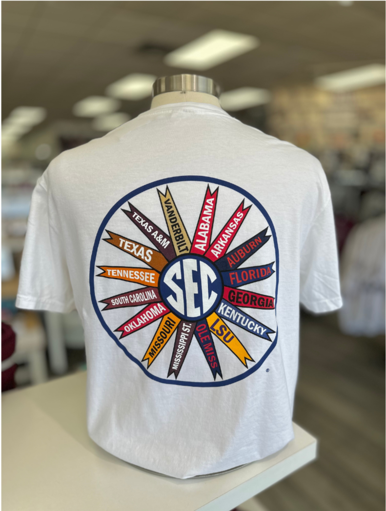 SEC Pinwheel Tee