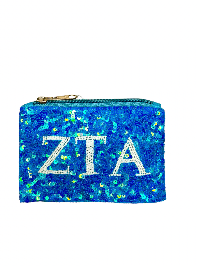 Sorority Sequin Pouches