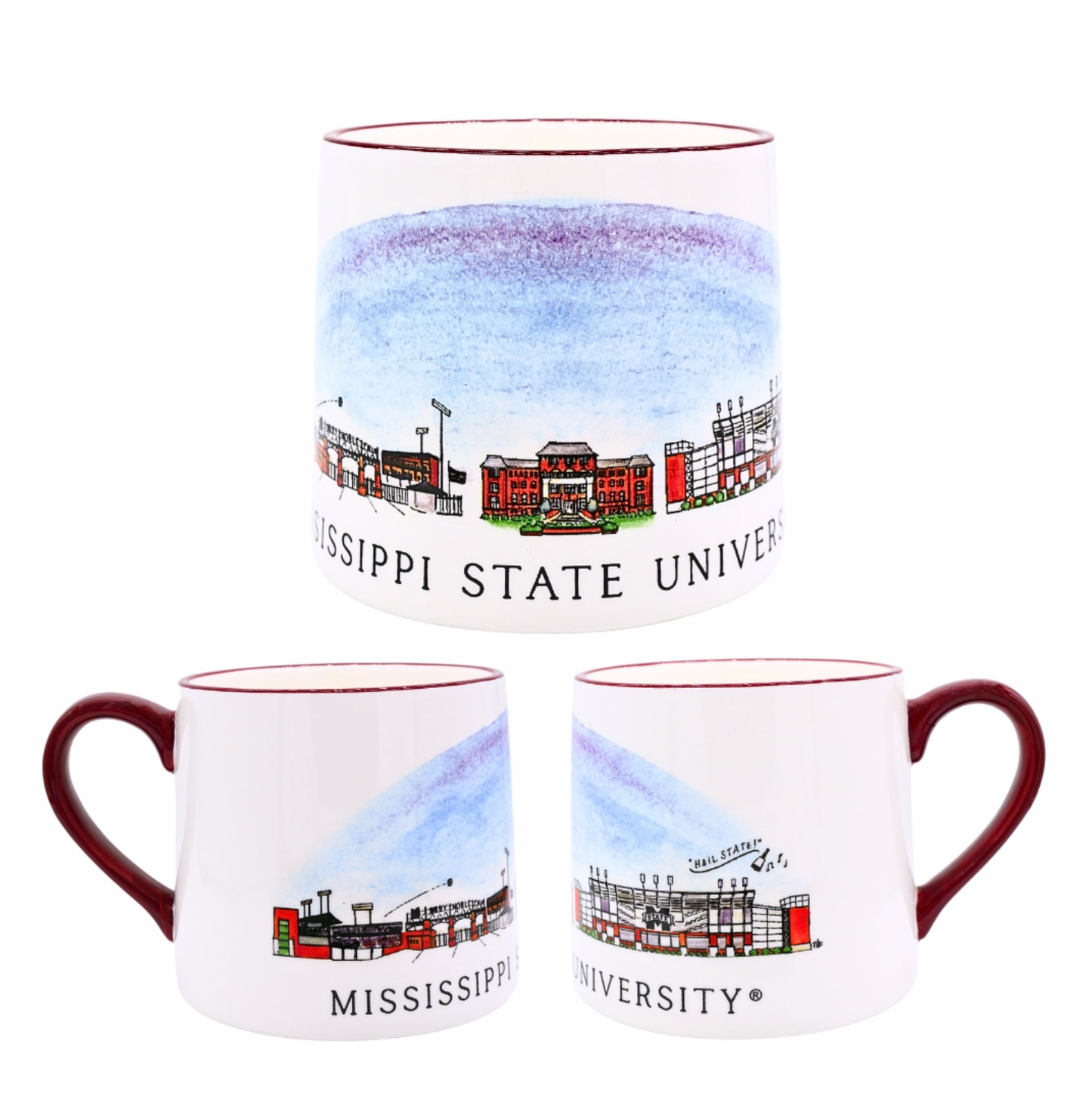 MSU Skyline Ceramic Mug