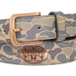 M Banner Camo Belt