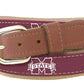 MSU Ribbon Belt