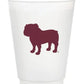 Bulldog Silhouette Flex Cup