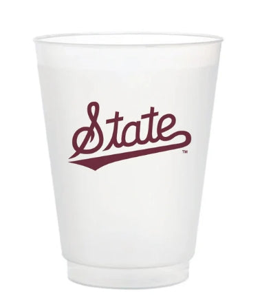 Bulldog Silhouette Flex Cup