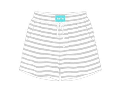 Zeta Stripe Shorts