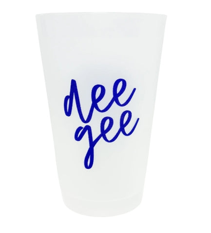 Sorority Script Frosted Cup