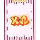 Sorority Bubble Letter Needle Minder