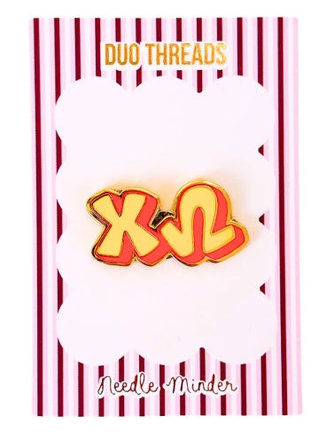 Sorority Bubble Letter Needle Minder