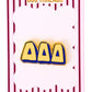 Sorority Bubble Letter Needle Minder