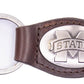M Banner Conch Oval Key Fob
