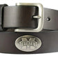 M Banner Conch Leather Belt