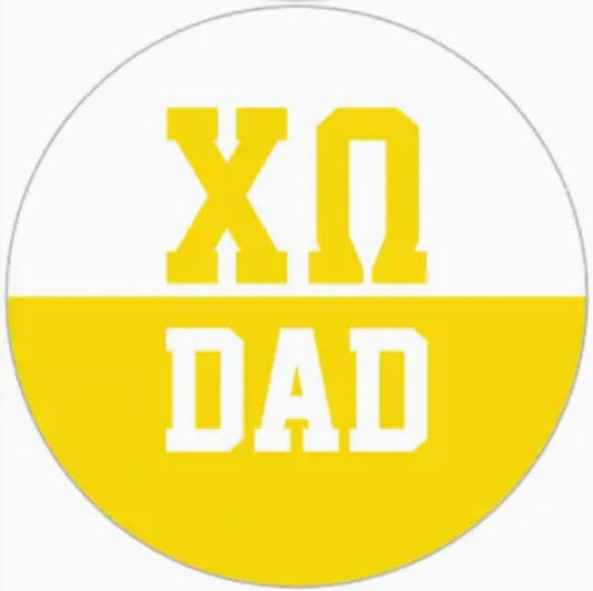 Sorority Split Circle Dad Button