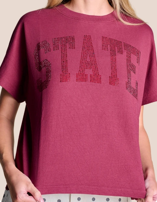 The MVP Rhinestone Tee