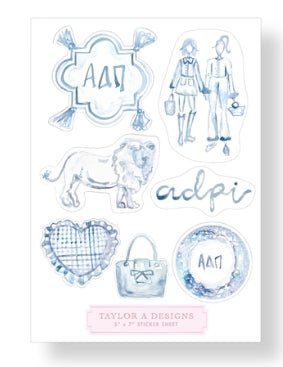 Sorority Sisterhood Sticker Sheets