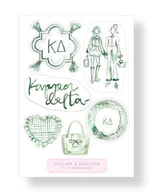 Sorority Sisterhood Sticker Sheets